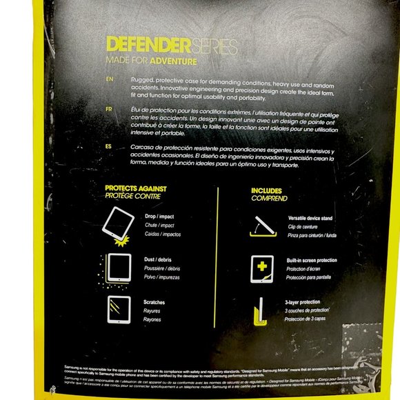 OtterBox Defender Series Hybrid Case for Samsung Galaxy Note 10.1 (2012 Version) - Picture 3 of 9